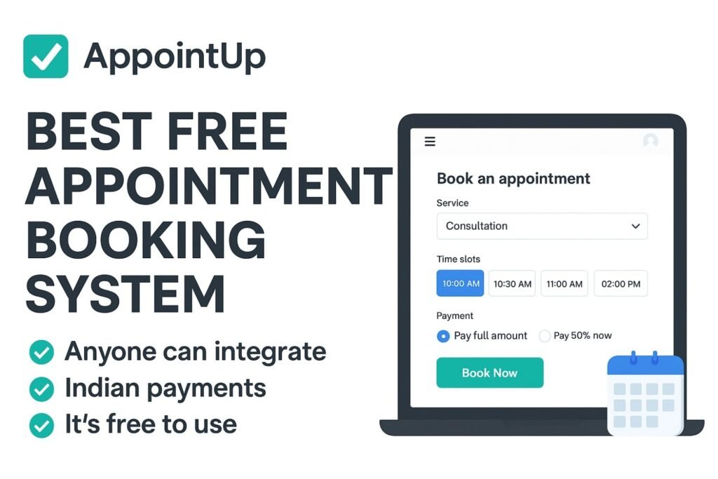 The Best Free Appointment Booking System — AppointUp.com
